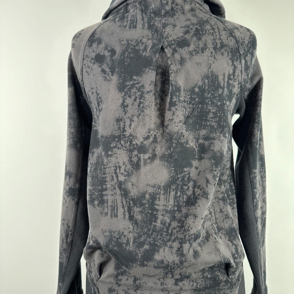 Lululemon To Class Jacket Sea Bed Black Deep Coal / Black w/Thumb Holes Sz 6 - Picture 11 of 15